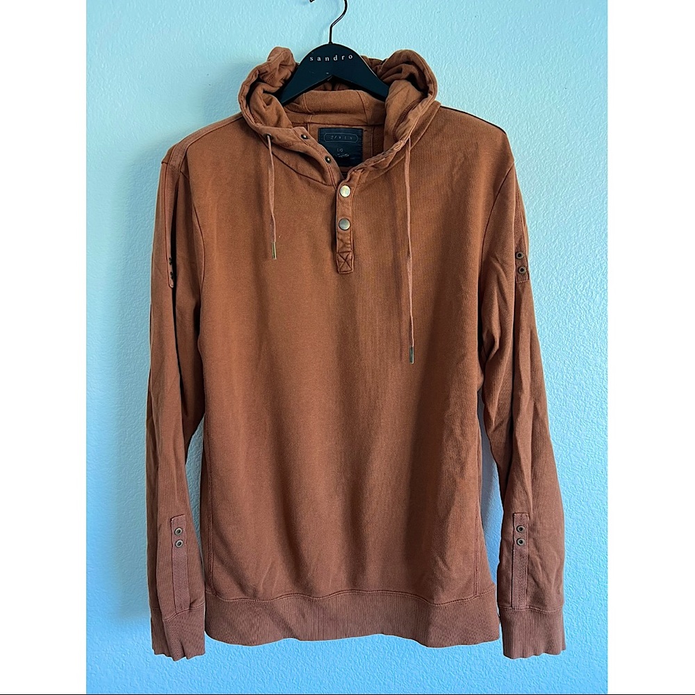 Forever 21 Hoodie, burnt orange, medium